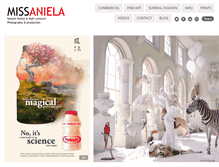 Tablet Screenshot of missaniela.com
